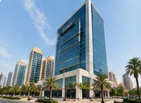 Illustrative office tower image from the approved design